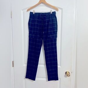 PacSun Plaid Loose Cotton Cargo Pants Men’s